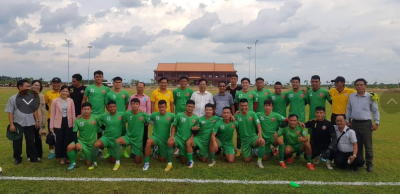 Giao lưu bóng đá hữu nghị giữa tỉnh Bình Phước và tỉnh Tboung Khmum