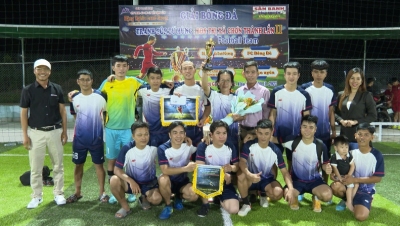 Giải bóng đá cúp tứ hùng  “khỏe để xây dựng và bảo vệ tổ quốc”