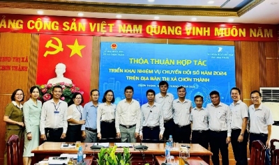 Chơn Thành và VNPT Bình Phước ký kết hợp tác chuyển đổi số năm 2024