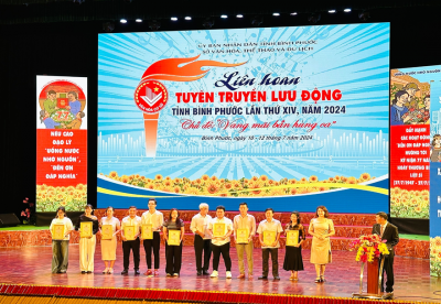 Bế mạc, tổng kết và trao giải Liên hoan TTLĐ tỉnh Bình Phước năm 2024