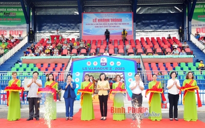 Khánh thành khán đài A Sân vận động tỉnh Bình Phước