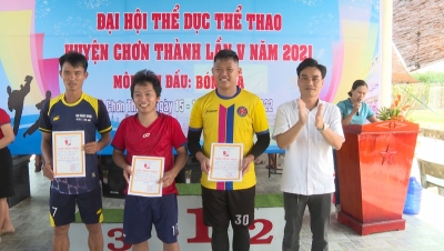 Chơn Thành tổ chức thành công giải bóng đá, năm 2022