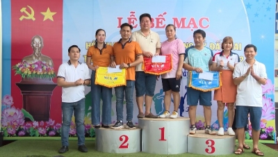 Hơn 500 vận động viên tham gia Hội thao Văn Phòng đăng ký đất đai tỉnh Bình Phước