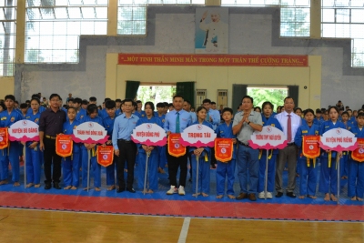 Gần 300 VĐV tham dự Giải vô địch Vovinam các lứa tuổi tỉnh Bình Phước năm 2023
