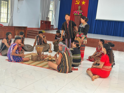 Tổng duyệt chương trình tham gia các hoạt động tại làng văn hóa - du lịch các dân tộc Việt Nam năm 2024