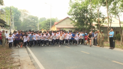 Chơn Thành, phát động Ngày chạy Olympic vì sức khỏe toàn dân tại Minh Long