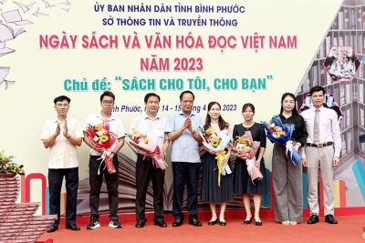 Bình Phước: Ngày Sách và Văn hóa đọc Việt Nam năm 2024 diễn ra từ ngày 01/4 – 01/5