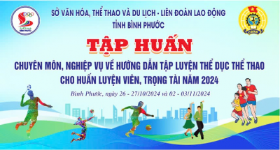 Khai giảng lớp Tập huấn chuyên môn, nghiệp vụ về hướng dẫn tập luyện thể dục thể thao trong công nhân, viên chức, lao động năm 2024