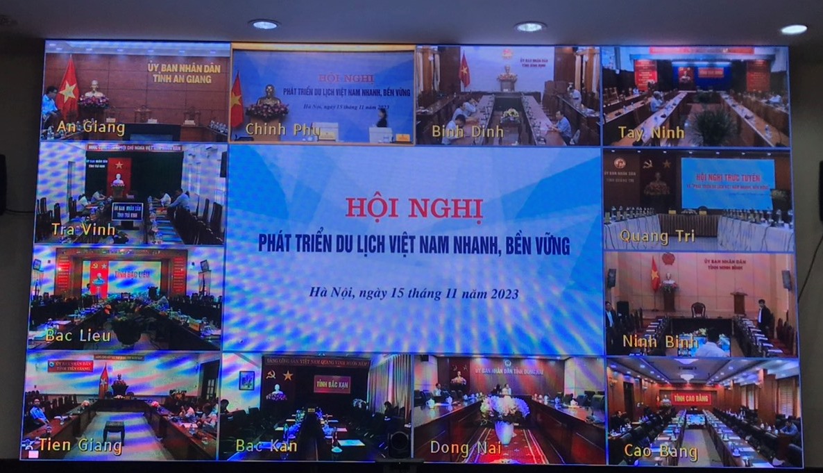 Online conference "Developing Vietnam's tourism quickly and sustainably"