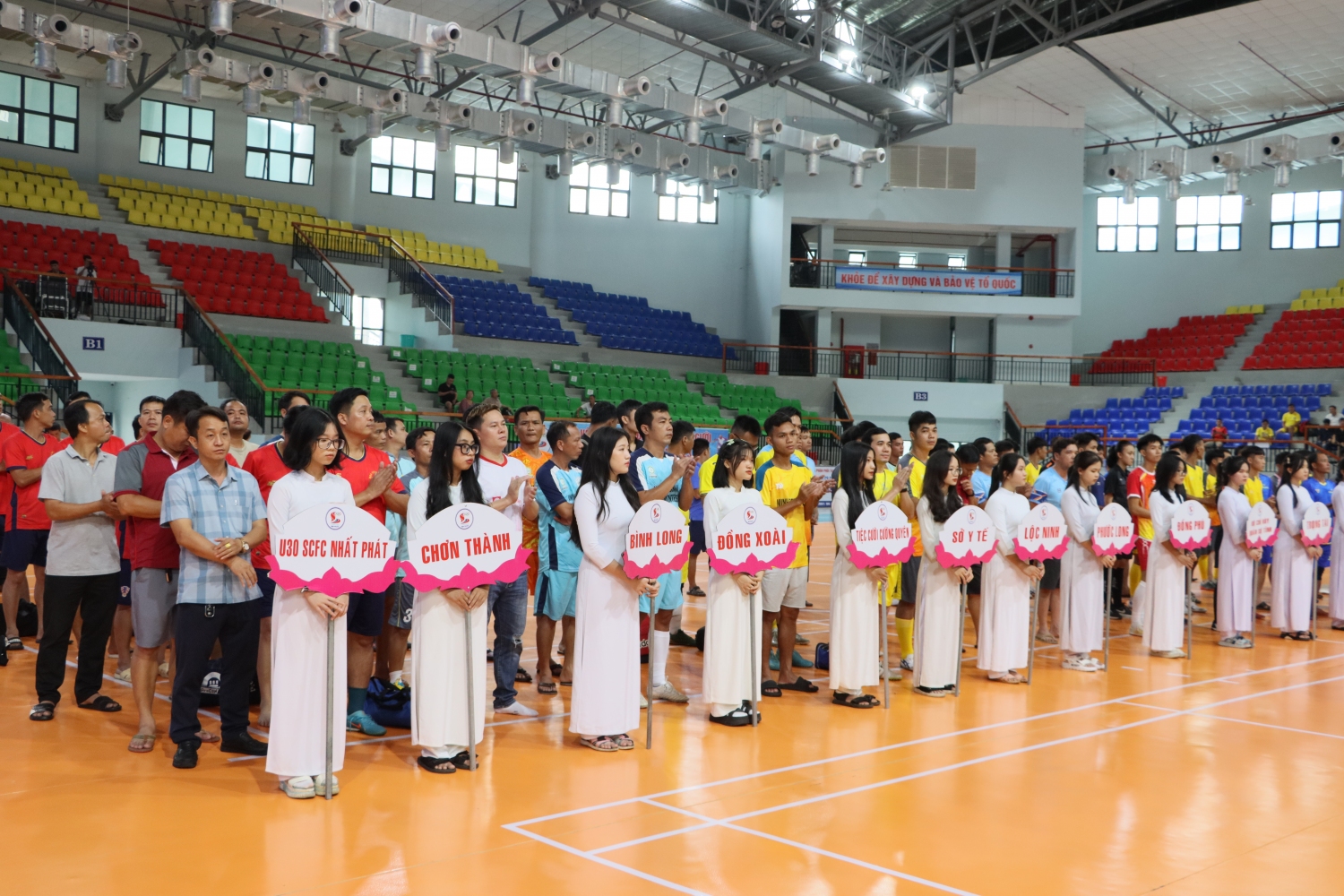 Opening ceremony of Binh Phuoc province football championship